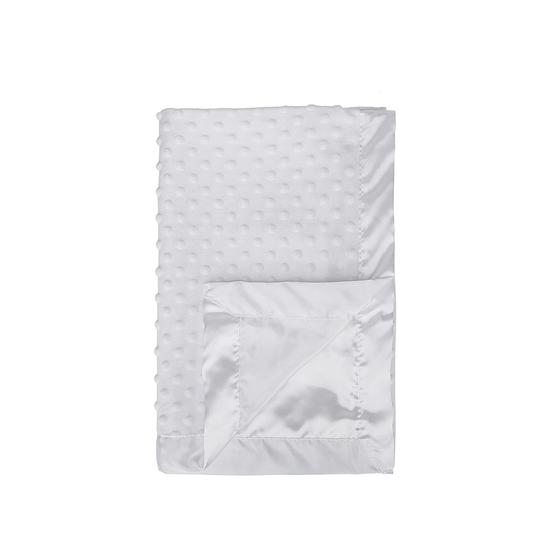 Imagem de Cobertor de Bebê Goleem Soft Minky Dot - Com Encosto de Cetim Sedoso