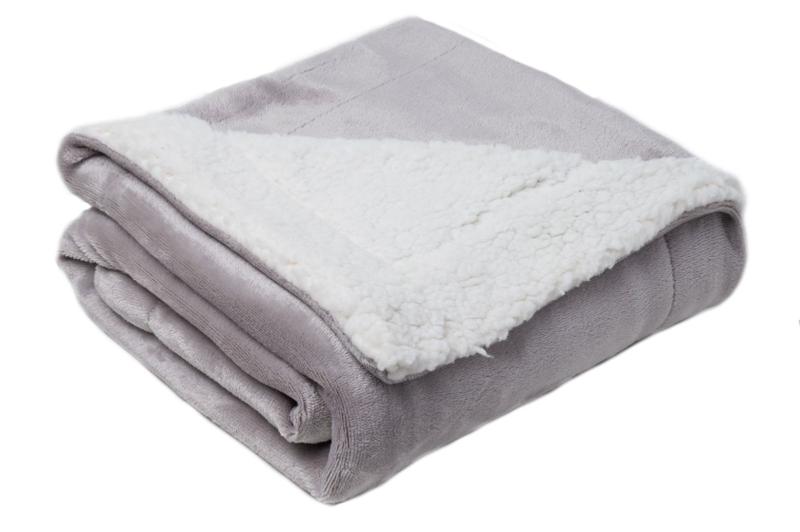 Imagem de Cobertor de Bebe Para Berço Sherpa 1,10x90cm Dove Sultan