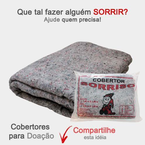 Imagem de Cobertor de Doação Fibran Sorriso Casal 170x190cm