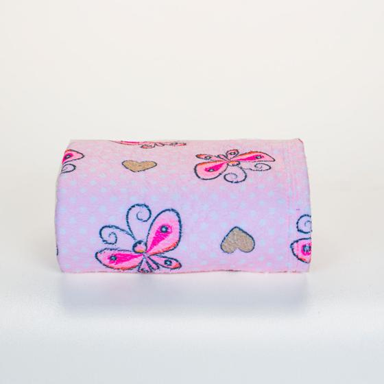 Imagem de Cobertor grosso infantil para bebê estampada soft aveludada super fofinha e quentinha