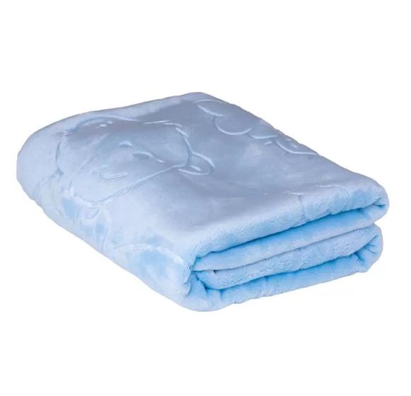 Imagem de Cobertor Infantil 80x110cm Raschel com Relevo Jolitex