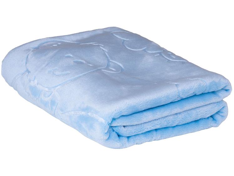 Cobertor Infantil para Berço Jolitex Microfibra Relevo Touch Texture Azul Menor preço em Cobertor Infantil para Berço Jolitex Microfibra Relevo Touch Texture Azul