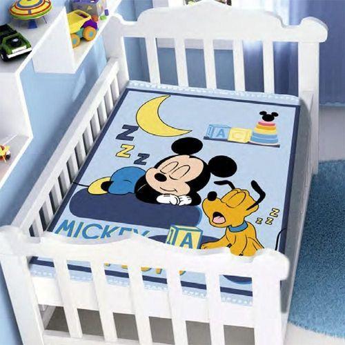 Imagem de Cobertor Infantil Raschel Plus Mickey Sonhando Jolitex