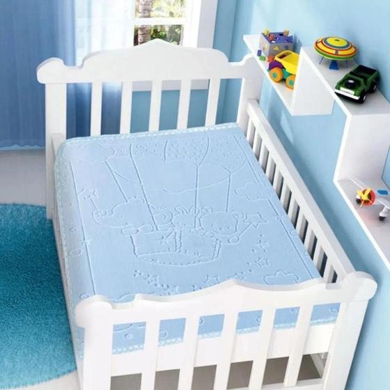 Imagem de Cobertor Infantil Touch Texture Raschel com Relevo 80 cm X 1,10 m Jolitex Ternille