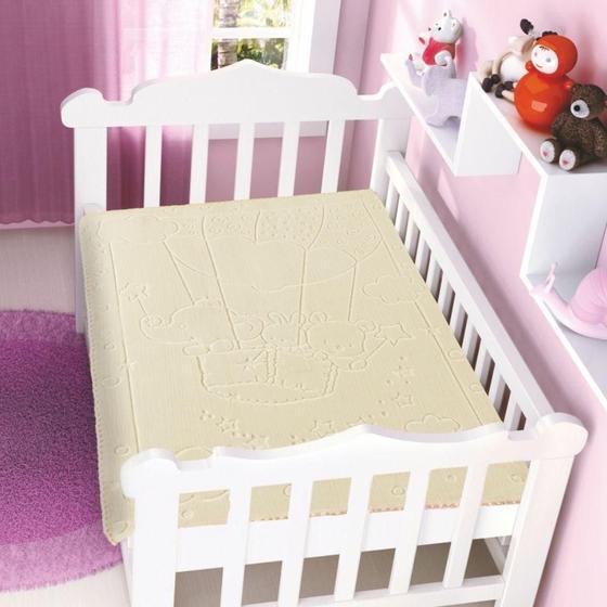 Imagem de Cobertor Infantil Touch Texture Raschel com Relevo 80 cm X 1,10 m Jolitex Ternille