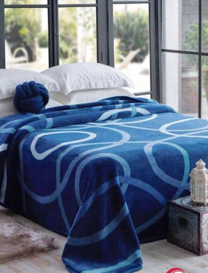 Imagem de Cobertor Jolitex Ternille Casal 1,80 x 2,20m Toque Suave Microfibra Não Alérgico