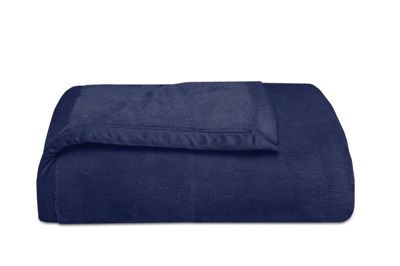 Imagem de Cobertor King Naturalle Soft Premium 480g 240x260m Marinho
