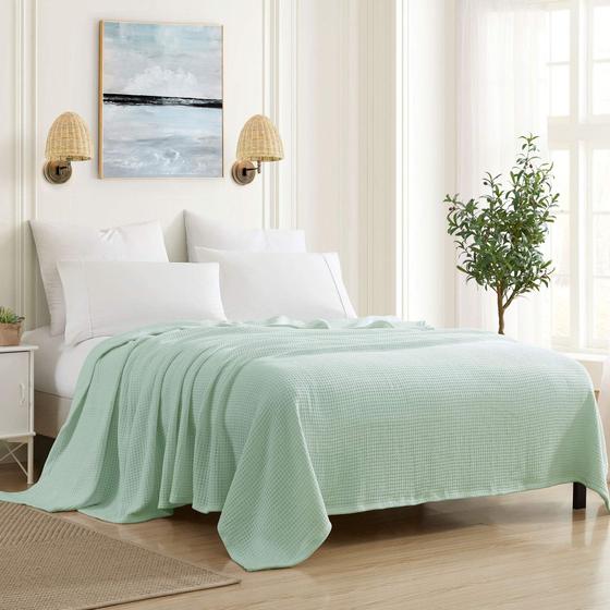 Imagem de Cobertor King Sweet Home Collection - Algodão Fino - Cor Mint (Pacote com 6)