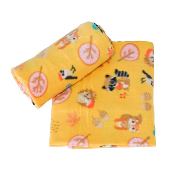 Imagem de Cobertor Manta Bebê Pet Cachorro Gato Fleece Térmico Soft Macio Antilérgico Microfibra