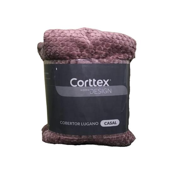 Imagem de Cobertor Manta Lugano Casal em Microfibra Antialérgica 1,80x2,0m - Corttex