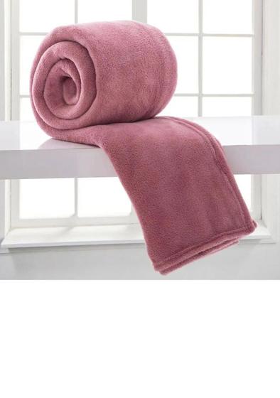 Imagem de Cobertor Manta Microfibra Cortex King- Rosa