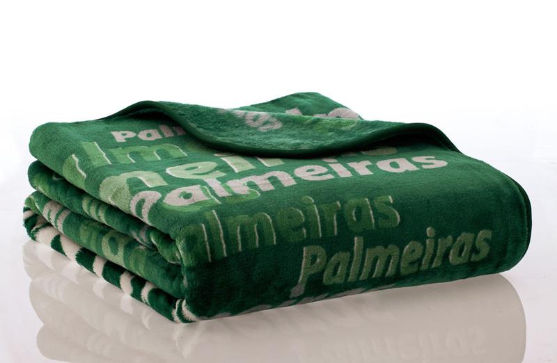 Imagem de Cobertor Palmeiras Solteiro Jolitex 1,50x2,20m Raschel