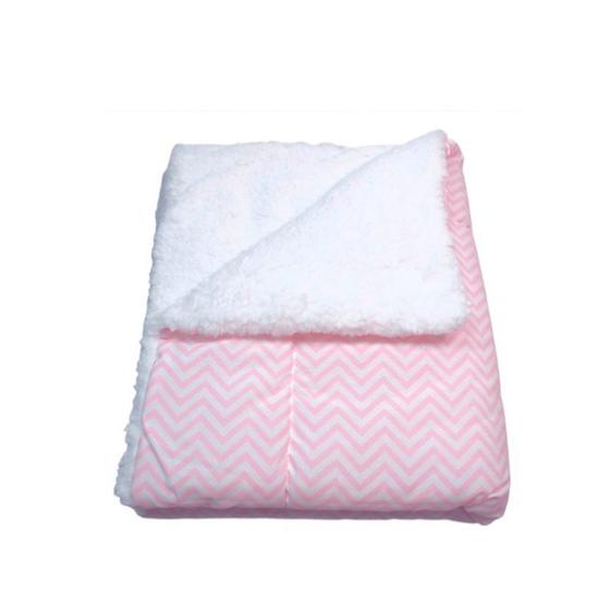 Imagem de cobertor para bebê coberta coberdom com sherpa cobertor dupla face quentinho pra menino/menina