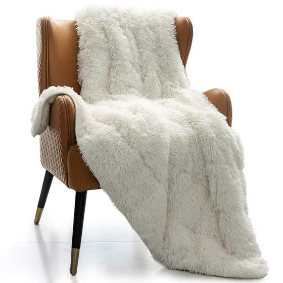 Imagem de Cobertor pesado Mr. Sandman Faux Fur 6,8 kg Queen Size