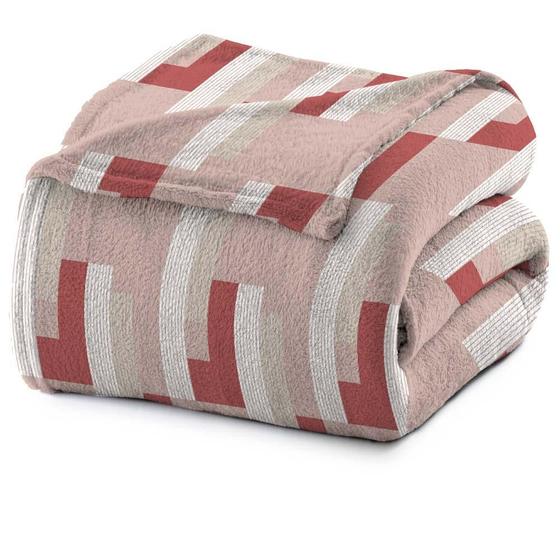 Imagem de Cobertor Queen Loft Estampado Ameny - Camesa