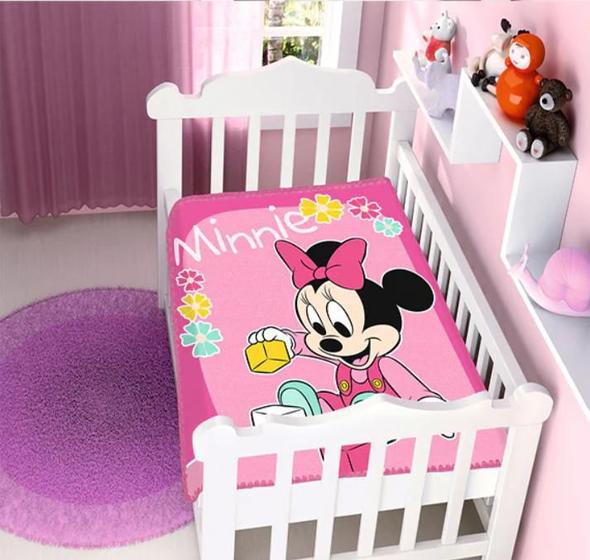 Imagem de Cobertor raschel anti-alergico disney minnie  90x110