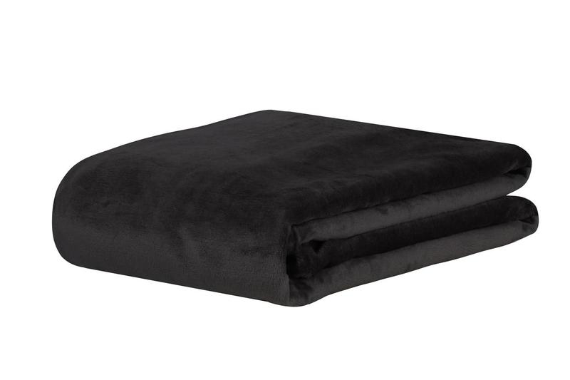 Imagem de Cobertor Solteiro Super Soft Sultan 300g 160x220m Preto