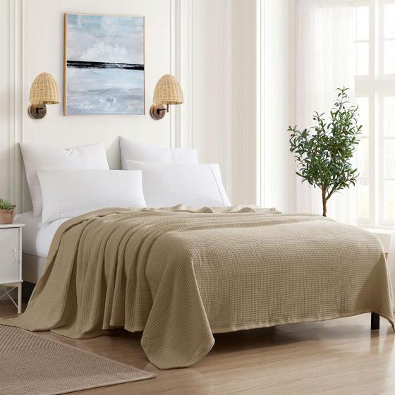 Imagem de Cobertor Sweet Home Collection - Algodão Fino Basket Weave Taupe