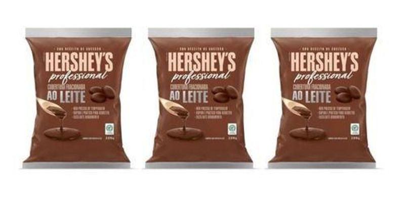 Imagem de Cobertura Fracionada De Chocolate Hersheys  2,01kg Kit C/3