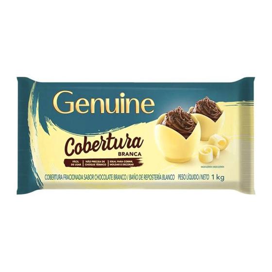 Cobertura Genuine Chocolate Branco 1kg Cargill - Recheio para Doces -  Magazine Luiza