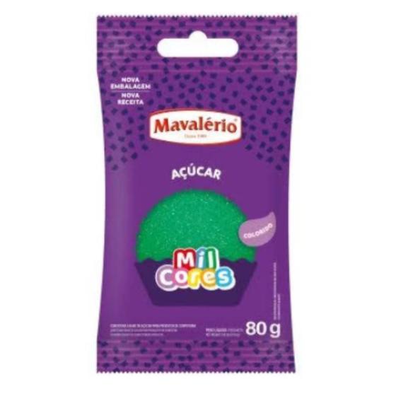 Imagem de Cobertura para Produtos de Confeitaria  Verde 80g