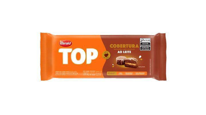 Imagem de Cobertura Top Harald Chocolate Ao Leite- Barra 1,01KG