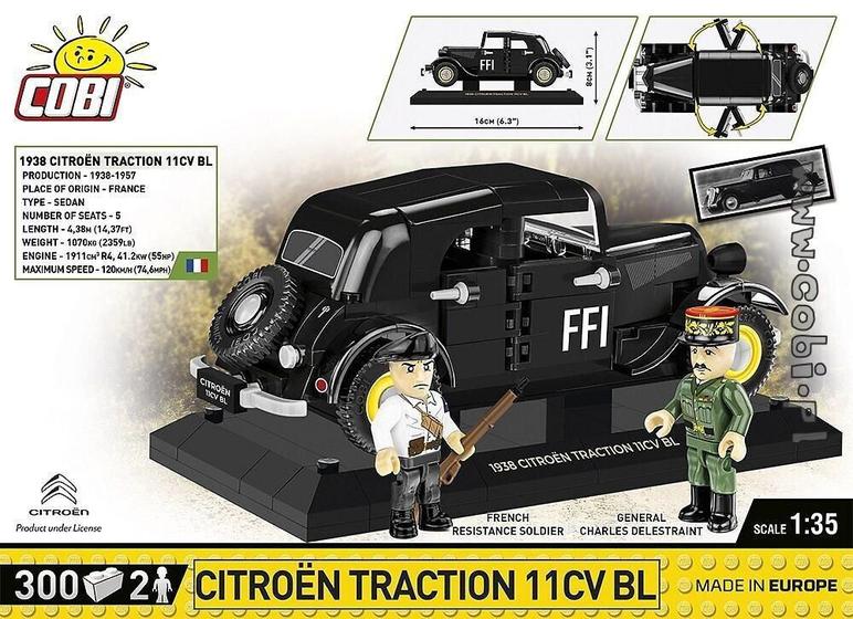 Imagem de Cobi 2265 Citroen Traction 11Cv Edicao Executivo Blocos