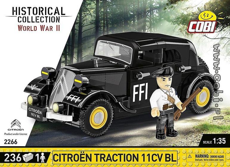 Imagem de Cobi 2266- citroen traction 11cv bl blocos para montar com 236 pcs