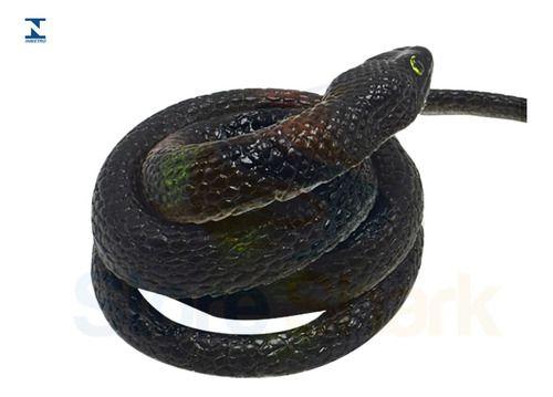 Imagem de Cobra De Borracha Serpente Macia Pegadinha Brinquedo 115 Cm