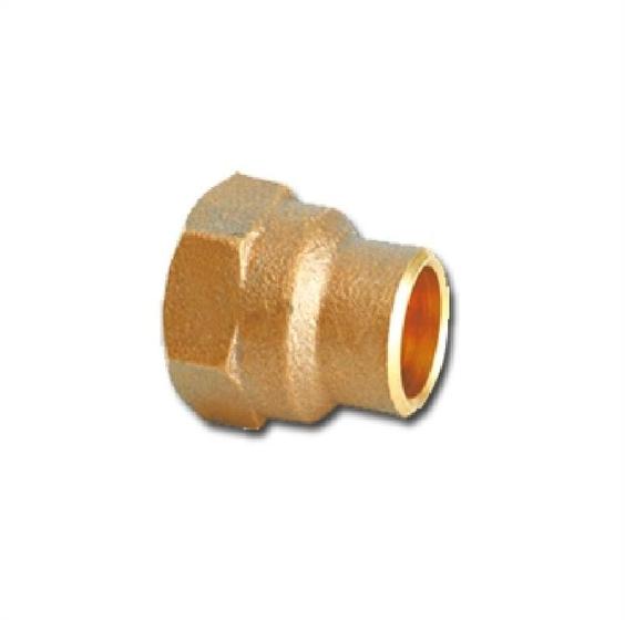 Cobre Conector Femea 02 28X1 Com Anel - ELUMA (10000490) Imagem de Cobre Conector Femea 02 28X1 Com Anel - ELUMA (10000490)