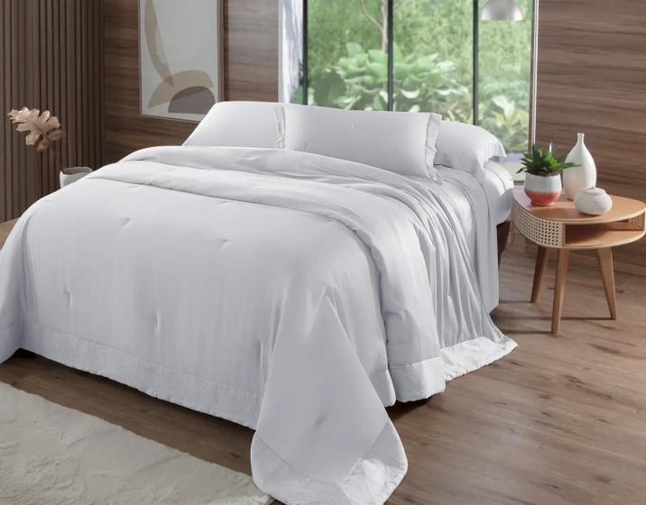 Imagem de Cobre leito Bali bambu branco 400 fios