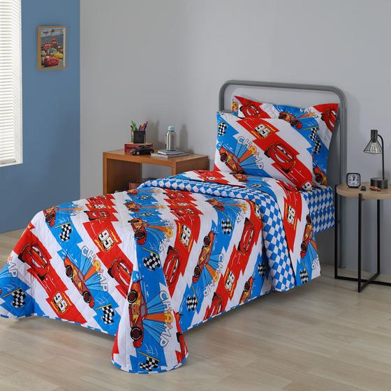 Imagem de Cobre Leito Infantil Estampado Disney - Cama De Solteiro - 01 Peças