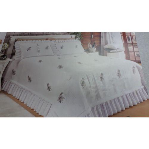 Cobre Leito King Bordado Chrisney Bordados CobreLeito e Colcha