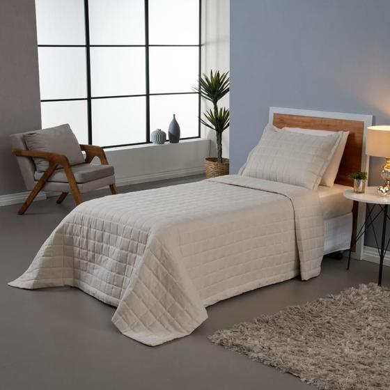 Imagem de Cobre Leito Solteiro Menino Menina Colcha Cama Box Soft Matelado 02 Pçs