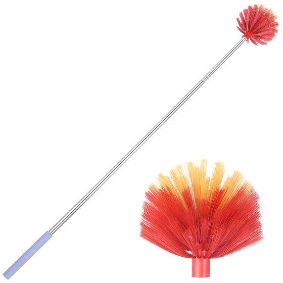 Imagem de Cobweb Duster TOXYMHO com poste de extensão em aço inoxidável de 59 cm