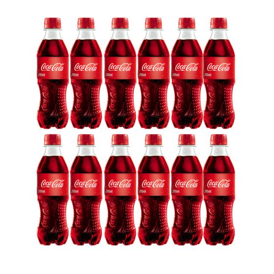 Imagem de Coca Cola mini 200ml fardo C/12 Unidade