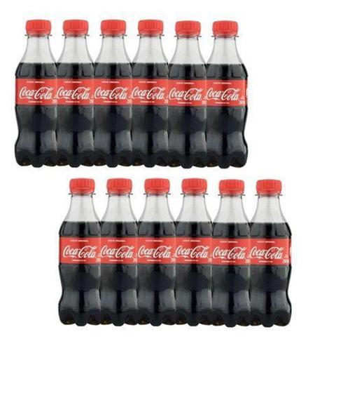 Imagem de Coca-cola Mini Pet 250ml Kit C/ 12 Unidades (fardo) - Coca- Cola