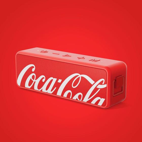 Imagem de Coca-Cola Sound Box - Caixa de som wireless com baixos acentuados - Vermelha - LIC COCA-COLA