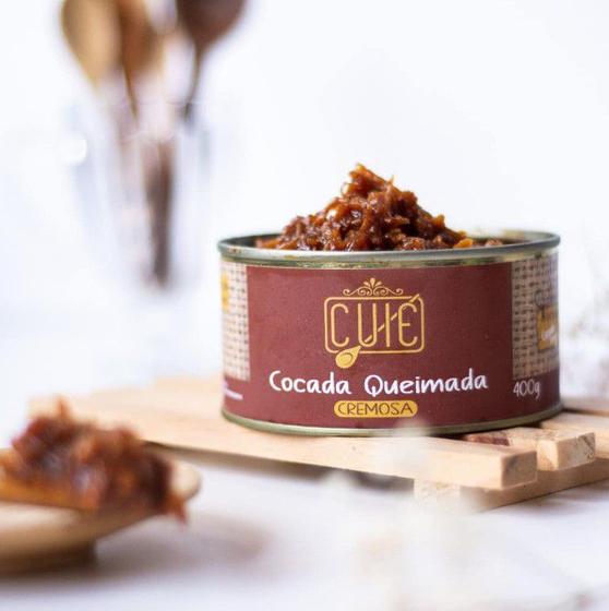 Imagem de Cocada Queimada Cremosa Gourmet em Lata - 400g - Cuié