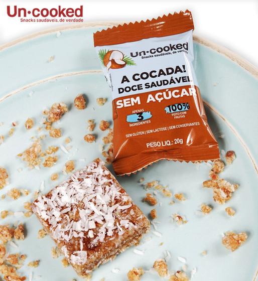 Imagem de Cocada sem açúcar 20g - un.cooked