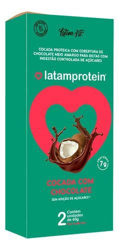 Imagem de Cocada Zero Com Whey E Chocolate Zero Latam Fit