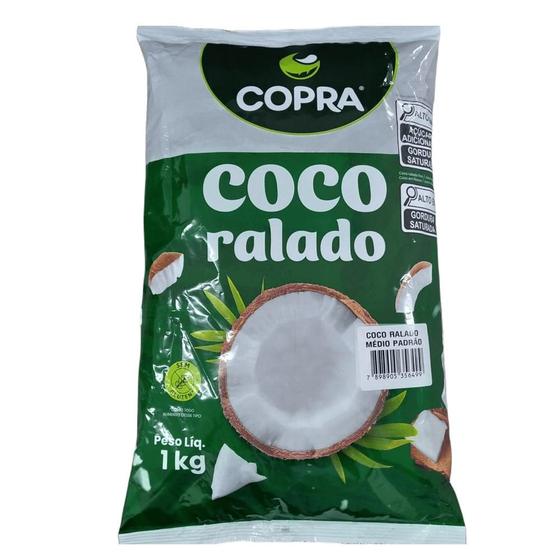 Imagem de Coco Ralado Medio Linha Profissional 1kg Copra