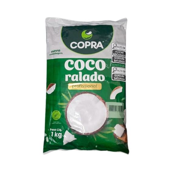Imagem de Coco ralado profissional médio padrão 1kg - copra