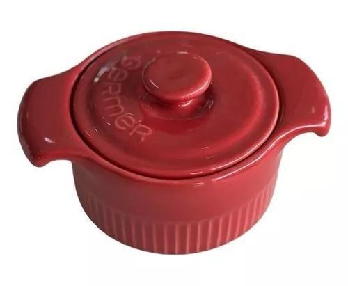 Imagem de Cocotte de Porcelana Com Tampa Germer 10cm