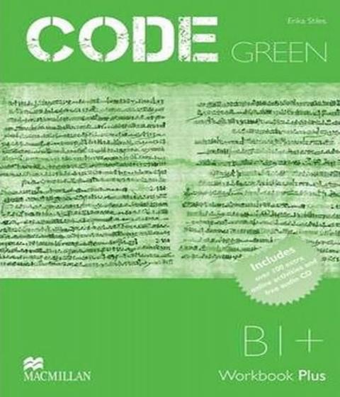 Imagem de Code green b2+ - workbook plus with audio cd