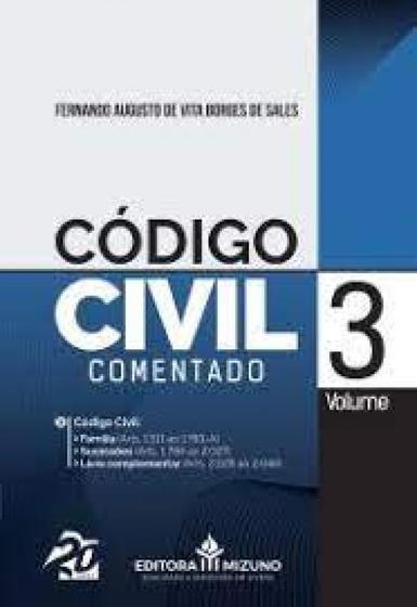 Imagem de Código civil comentado - JH MIZUNO