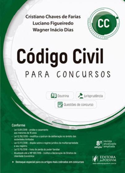 Imagem de Código civil para concursos (cc)