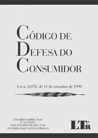 Imagem de Código de Defesa do Consumidor - LTR