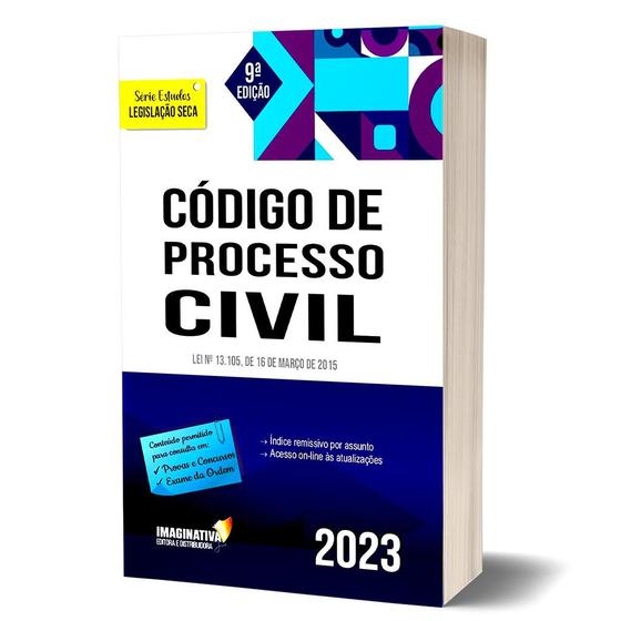 Imagem de Código de Processo Civil 2023