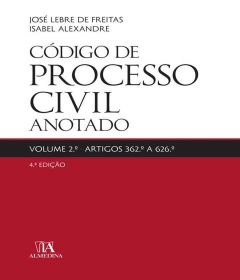 Imagem de Código de Processo Civil Anotado - Vol. 2 - 04Ed/19 - ALMEDINA
